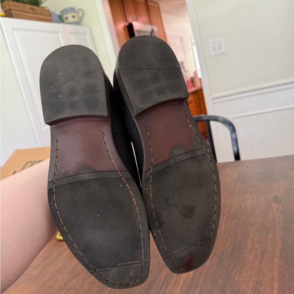 Perry Ellis Black Square Toe Boots Size 12 Men’s - Picture 6 of 8